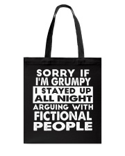 Grumpy Writer Tote Bag thumbnail
