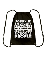 Grumpy Writer Drawstring Bag thumbnail