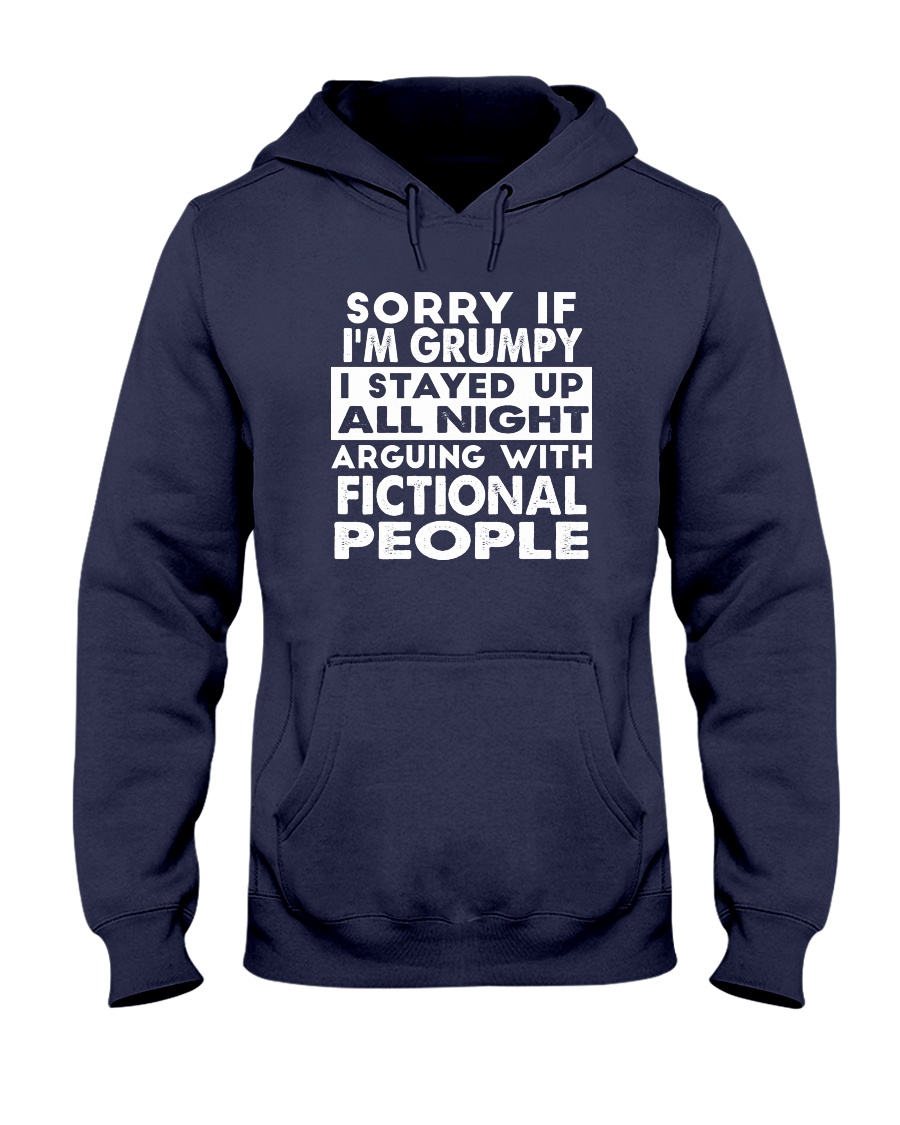 Grumpy Writer Hooded Sweatshirt