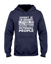 Grumpy Writer Hooded Sweatshirt front