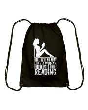 Devilish Design Drawstring Bag thumbnail