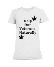 Help Our Veterans Naturally Premium Fit Ladies Tee thumbnail