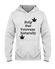 Help Our Veterans Naturally Hooded Sweatshirt thumbnail