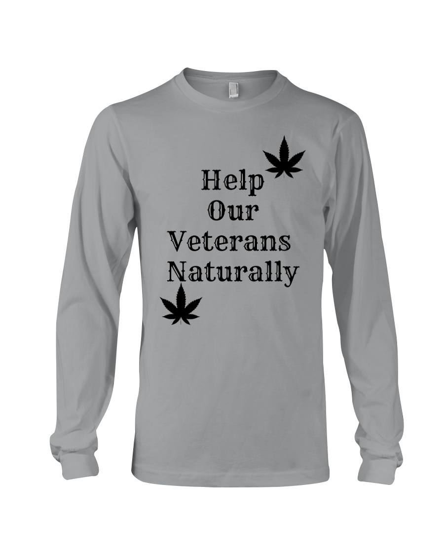 Help Our Veterans Naturally Long Sleeve Tee