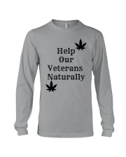 Help Our Veterans Naturally Long Sleeve Tee front