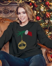 Nurse Christmas Gift Crewneck Sweatshirt lifestyle-holiday-sweater-front-3