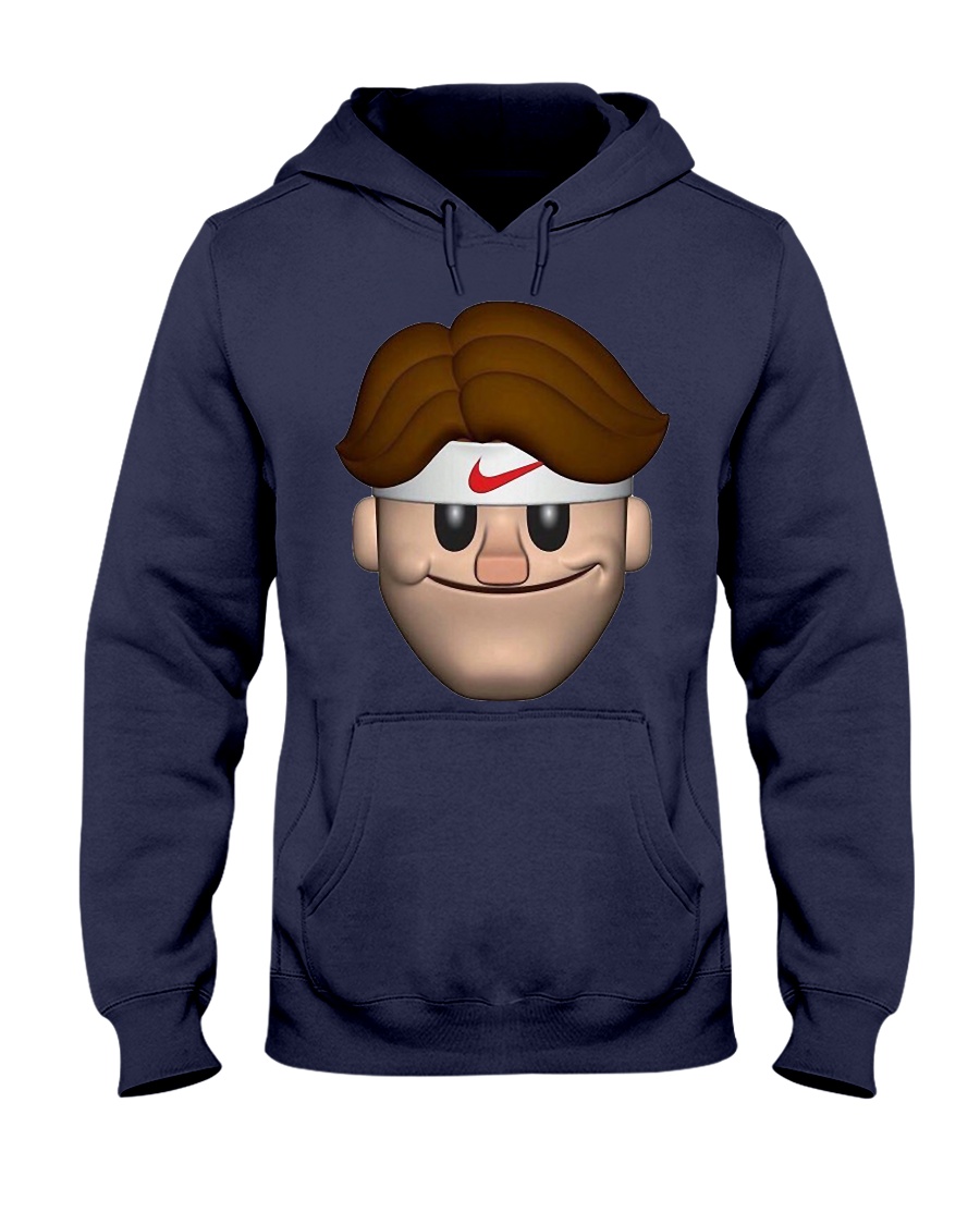 roger federer emoji shirt