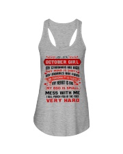 MY MIND IS DIRTY October Ladies Flowy Tank tile