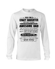 AWESOME DAD 9 - TATTOOS Long Sleeve Tee tile