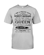I AM A PROUD WIFE OF AN IMPERFECT PERFECT HUSBAND Classic T-Shirt thumbnail