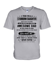 Stubborn Daughter - 6 V-Neck T-Shirt tile