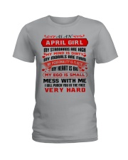MY MIND IS DIRTY April Ladies T-Shirt thumbnail