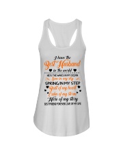 I HAVE BEST HUSBAND IN THE WORLD Ladies Flowy Tank thumbnail