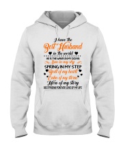 I HAVE BEST HUSBAND IN THE WORLD Hooded Sweatshirt front