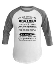 BROTHER - SINGLE Baseball Tee thumbnail