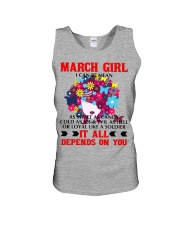 I CAN BE MEAN MARCH Unisex Tank tile