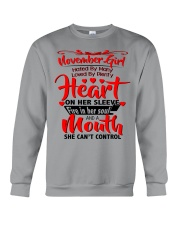 NOVEMBER GIRL Crewneck Sweatshirt thumbnail