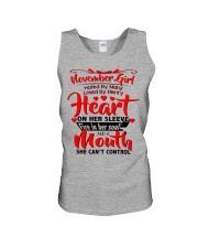 NOVEMBER GIRL Unisex Tank thumbnail