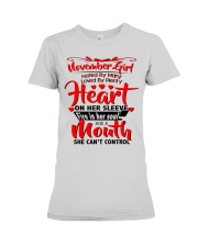 NOVEMBER GIRL Premium Fit Ladies Tee thumbnail