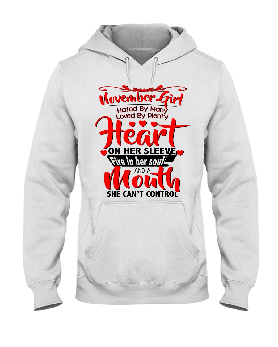 NOVEMBER GIRL Hooded Sweatshirt