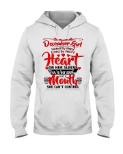 DECEMBER GIRL Hooded Sweatshirt front