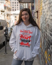DECEMBER GIRL Hooded Sweatshirt lifestyle-unisex-hoodie-front-1
