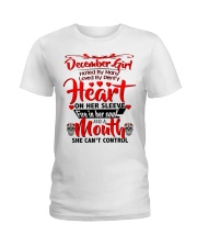 DECEMBER GIRL Ladies T-Shirt thumbnail