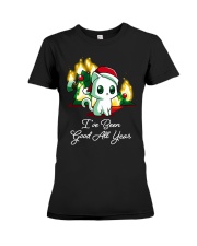 I'M BEEN GOOD ALL YEAR Premium Fit Ladies Tee thumbnail