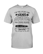 I HAVE A CRAZY FIANCÉ HE LOVES DOGS Classic T-Shirt thumbnail