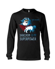 SARCASM IS MY SUPERPOWER Long Sleeve Tee thumbnail