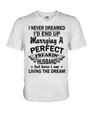 PERFECT HUSBAND V-Neck T-Shirt thumbnail