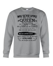I LOVE MY SEXY WIFE TATTOOS Crewneck Sweatshirt thumbnail
