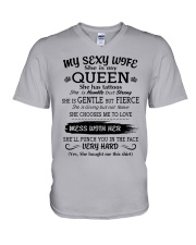 I LOVE MY SEXY WIFE TATTOOS V-Neck T-Shirt thumbnail