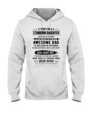 Stubborn Daughter - 9 Hooded Sweatshirt front