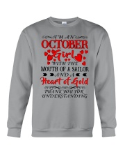 A HEART OF GOLD OCTOBER Crewneck Sweatshirt tile