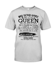 MY SEXY WIFE IS MY QUEEN July Premium Fit Mens Tee thumbnail