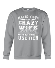 I HAVE A CRAZY WIFE March Crewneck Sweatshirt tile
