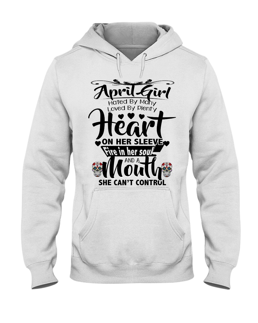 APRIL GIRL Hooded Sweatshirt