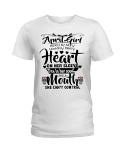 APRIL GIRL Ladies T-Shirt tile