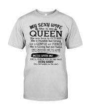 MY SEXY WIFE IS MY QUEEN October Premium Fit Mens Tee thumbnail