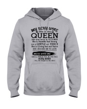 MY SEXY WIFE IS MY QUEEN October Hooded Sweatshirt thumbnail