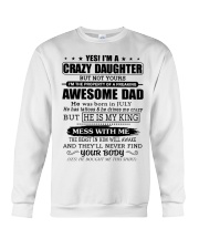 AWESOME DAD 7 - TATTOOS Crewneck Sweatshirt thumbnail