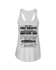 AWESOME DAD 7 - TATTOOS Ladies Flowy Tank thumbnail