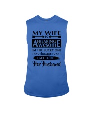 MY WIFE IS FREAKING AWESOME Sleeveless Tee tile