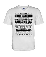 AWESOME DAD - 12 - DTS V-Neck T-Shirt thumbnail