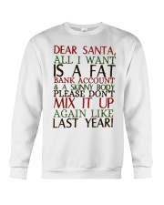 Dear Santa - My Crazy Page Crewneck Sweatshirt thumbnail