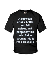 A Baby can drink milk Youth T-Shirt thumbnail