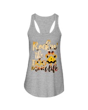 Rockin' Dog mom life Ladies Flowy Tank thumbnail