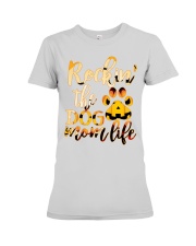 Rockin' Dog mom life Premium Fit Ladies Tee thumbnail