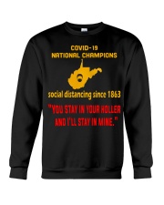 Nation Champions Social Distancing Crewneck Sweatshirt thumbnail
